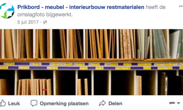 CBM begint facebook-marktplaats voor restmaterialen