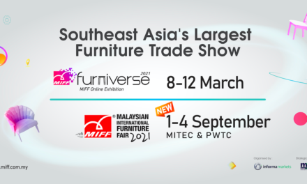 Malaysian International Furniture Fair (MIFF) verplaatst naar september