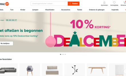 Online uitgaven home deco sector: plus 106%