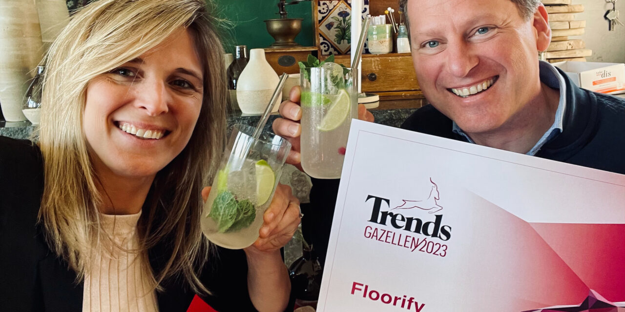 Floorify groeit hard aldus erkenning door Trends Magazine