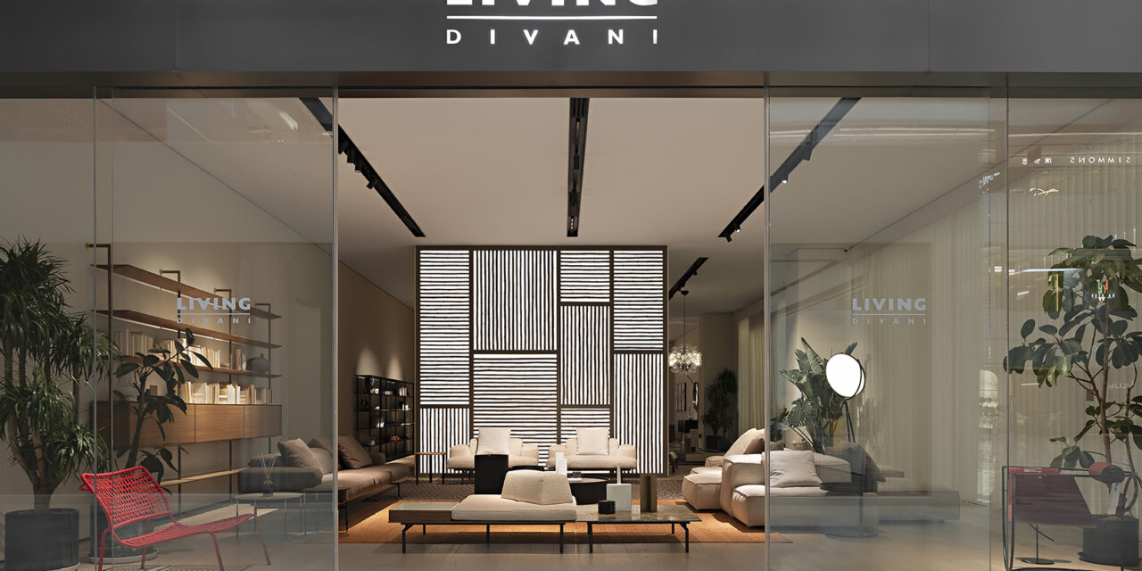 Living Divani werkt samen met Royal Living in showroom te Ningbo