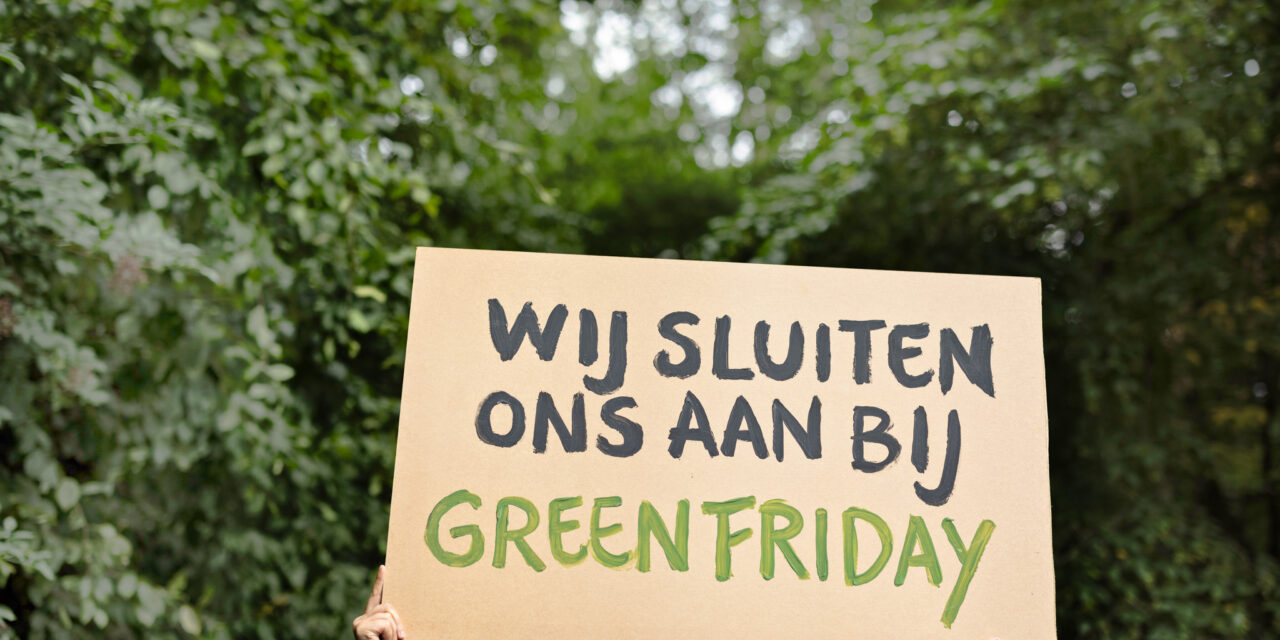 bert plantagie bekent kleur op Green Friday 24 november