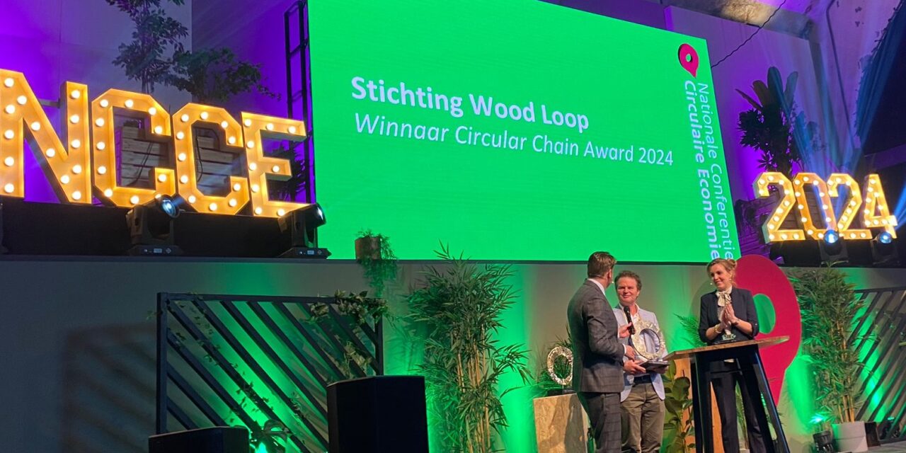 Wood Loop winnaar van de Circular Chain Award 2024