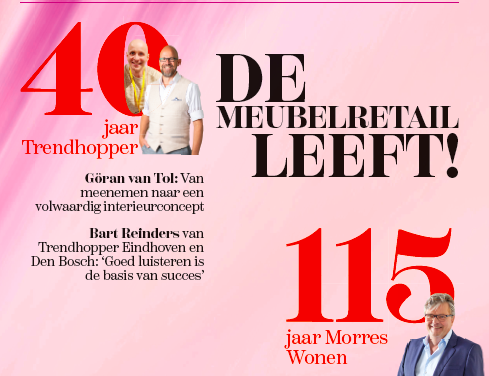 Nieuwste editie van het vakblad: ‘De meubelretail leeft!’