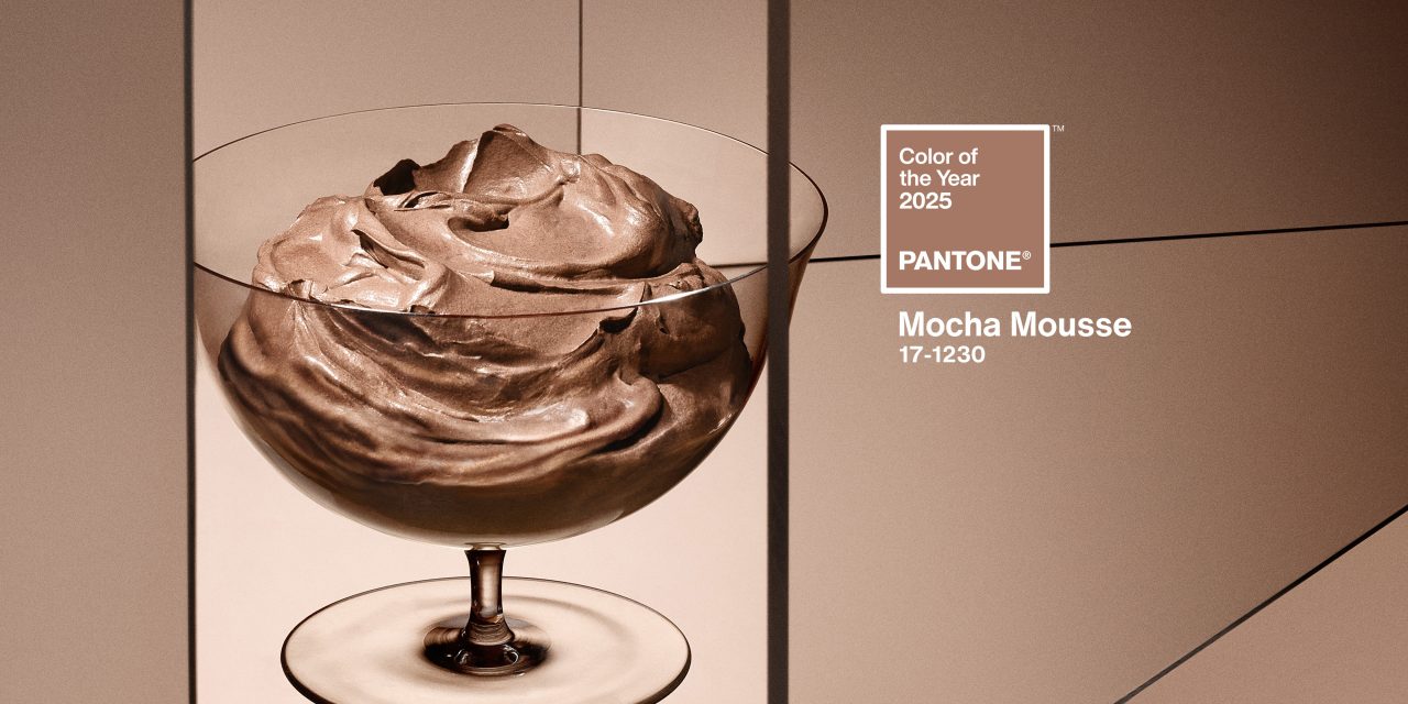 Pantone kleur van het jaar 2025: Mocha Mousse